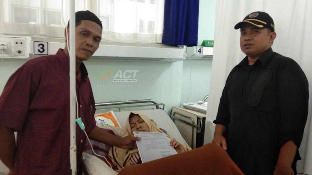 Nurrahayu Pasca Operasi Usus Buntu atas Bantuan MSR, ACT Kepri
((04/02/19)