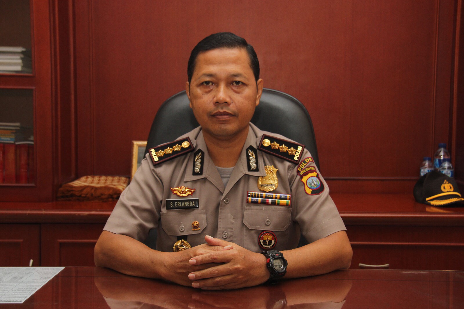 Kabid Humas Polda Kepri, Kombes Pol Erlangga 
Foto : RH/ beritabatam.co