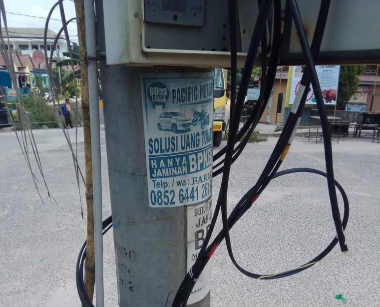 Instalasi TV Kabel
Foto : Ben/beritabatam