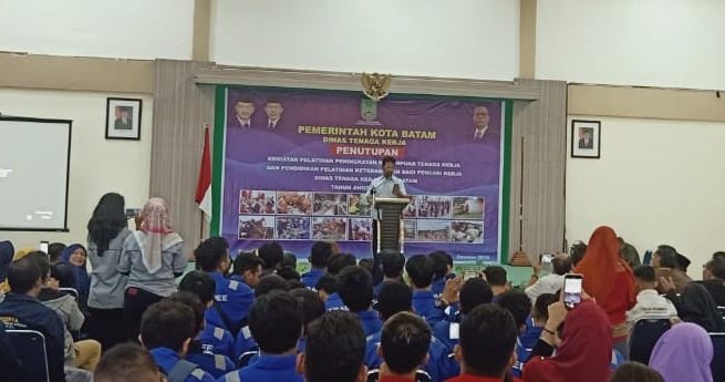 Walikota Batam Tutup Pelatihan Ketenagakerjaan
Foto : mediacenterbatam