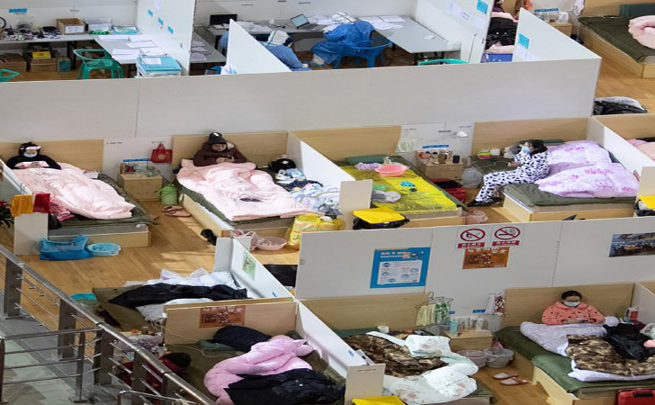 Pasien Corona di Wuhan
Foto : Riauonline