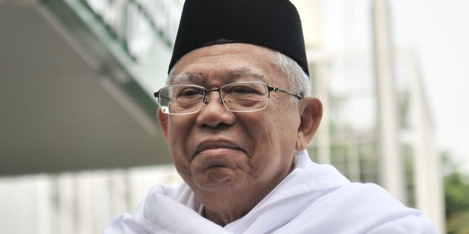 Wakil Presiden RI KH. Ma'ruf Amin
Foto : Indopolitika