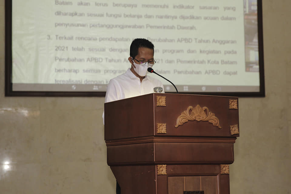 Wakil Walikota Batam, Amsakar Achmad
Foto : MCB