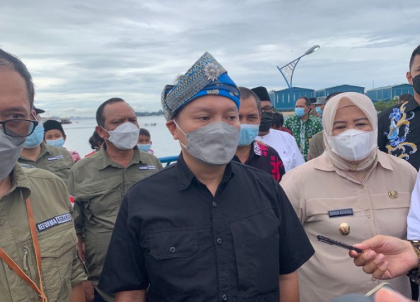 Wakil Menteri ATR/BPN, Surya Tjandra saat kunjungan kerja di beberapa pulau terluar di Provinsi Kepualaun Riau (Kepri)
Foto; MIB