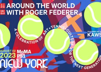 UNIQLO, Roger Federer, dan Kaws Berkolaborasi Luncurkan Around The World with Roger Federer