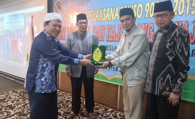 Kukuhkan Ketum Buya Risman Muchtar, MUI DKI Gelar Pelatihan ISO 9001-2005