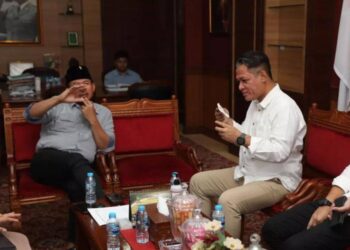 Ketua DPRD Batam Terima Ketua BPN Batam
