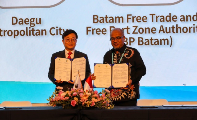 BP Batam dan Daegu Korea Selatan Jalin Kerjasama Pengelolaan Air