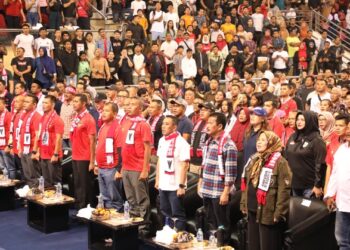 Kepala BP Batam Nonton Bareng Indonesia U23 vs Iraq U23