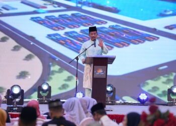 Hadiri Malam Ta'aruf MTQH X Tingkat Provinsi, Muhammad Rudi Paparkan Prioritas Pembangunan Batam