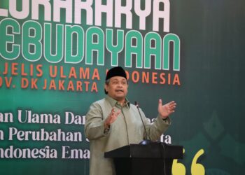 Buka Lokakarya Kebudayaan, Ketum MUI Gus Faiz: Agama Memperkaya Agama, Budaya Memperkaya Agama
(30/07/24)
Foto: Infokom MUI DK Jakarta