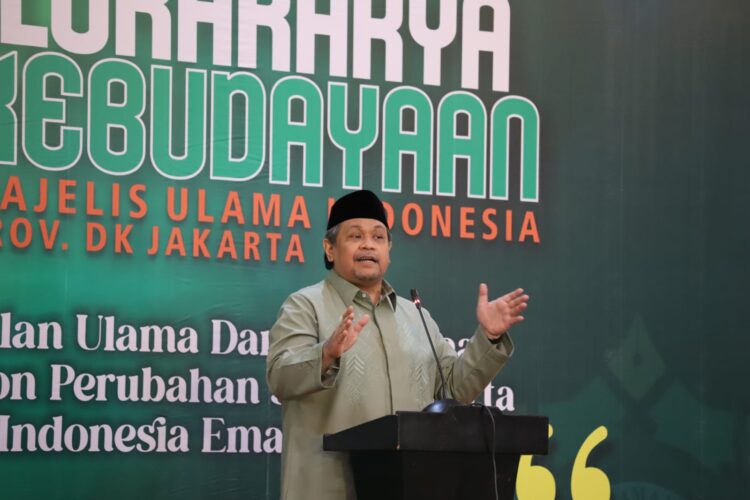 Buka Lokakarya Kebudayaan, Ketum MUI Gus Faiz: Agama Memperkaya Agama, Budaya Memperkaya Agama
(30/07/24)
Foto: Infokom MUI DK Jakarta