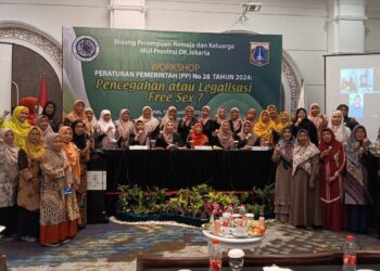 Workshop MUI DKI Jakarta, PP Nomor 28 Tahun 2024: Pencegahan atau Legalisasi Free Sex?
(19/08/240
Foto: MUI DKI Jakarta