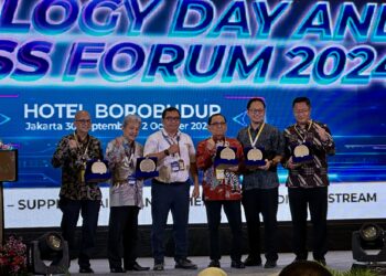 DUKUNG PROGRAM PRODUKSI MINYAK NASIONAL 1 JUTA BARREL, CHEMICAL FINE FLOW 3805 ELNUSA PETROFIN RAIH PENGHARGAAN TECHNOLOGY DAY & BUSINESS FORUM 2024