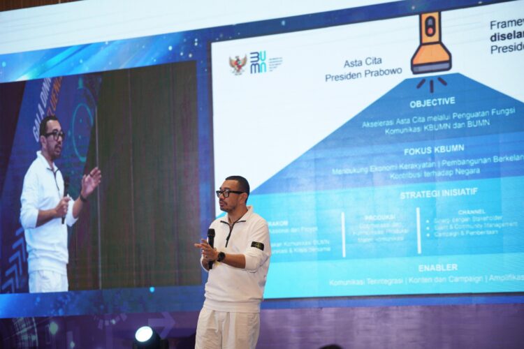Kementerian BUMN Gelar Workshop Penggunaan AI Dalam Komunikasi Media Sosial
(04/01/25)
Foto: Istimewa