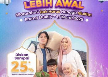 Mudik Lebih Awal, Promo Diskon Tiket KAI hingga 25%