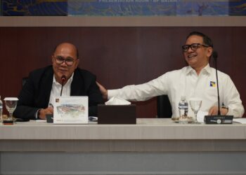 Badan Pengusahaan Batam (BP Batam) menghadiri rapat koordinasi yang digelar oleh Kamar Dagang Industri (KADIN) Kota Batam, pada Senin (28/07/25) di Marketing Center BP Batam
Foto: BP Batam