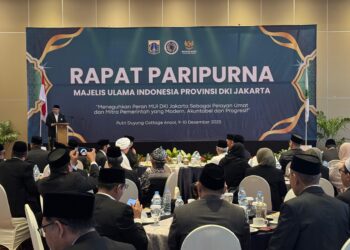 Rapat Paripurna, Ketum: Peran MUI Jaga Masa Depan Jakarta Seimbang Antara Kemajuan dan Keberkahan
Foto: MUI Jakarta