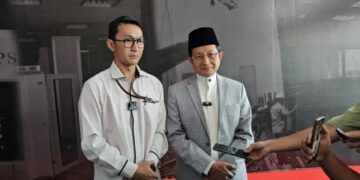 Menteri Agama Nasaruddin Umar hari ini datang ke kantor KPK. Foto: Dok. Kemenag (Buchori)