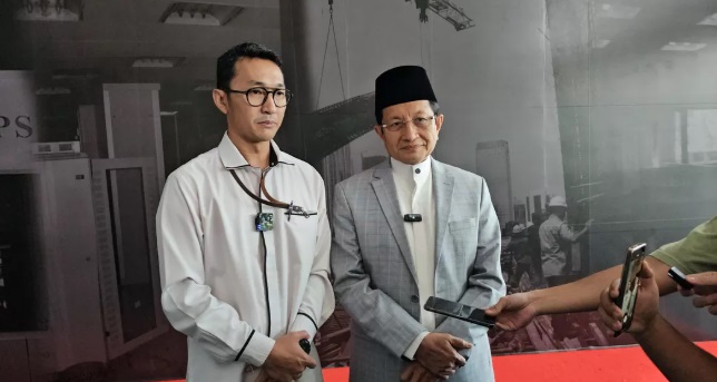 Menteri Agama Nasaruddin Umar hari ini datang ke kantor KPK. Foto: Dok. Kemenag (Buchori)
