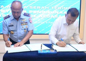 Badan Pengusahaan (BP) Batam, melakukan penandatanganan Berita Acara Serah Terima (BAST) alih status penggunaan Barang Milik Negara (BMN) dari BP Batam ke TNI Angkatan Udara, di Kantor Makodau I Jakarta, Kamis (05/02/26).
Foto: BP Batam