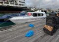 Bea Cukai Batam kembali mengamankan barang kena cukai (BKC) ilegal dalam sebuah speedboat bermesin 2 x 200 PK tanpa nama pada Kamis (12/03/26) sore
Foto: BC Batam