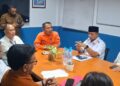 Manajemen PT. Nanindah Mutiara Shipyard Terima Komisi III DPRD Batam dalam Sidak Dugaan Penimbunan Limbah B3, Selasa (03/03/26).
Foto: beritabatam.co
