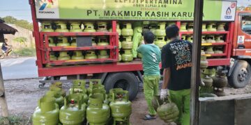 Gas LPG di Pangkalan Tanjung Uncang, Kec. Batu Aji, Kota Batam, Selasa (10/3/26) (Foto: Jamaludin)