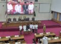Rapat Paripurna di Ruang Sidang Utama DPRD Kota Batam, Senin (16/3/26) (Foto: Jamaludin)