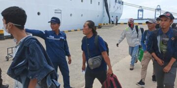 Terminal Pelabuhan Bintang 99 Persada,Batu Ampar, Kota Batam Senin (23/3/26) (Foto: Jamaludin)