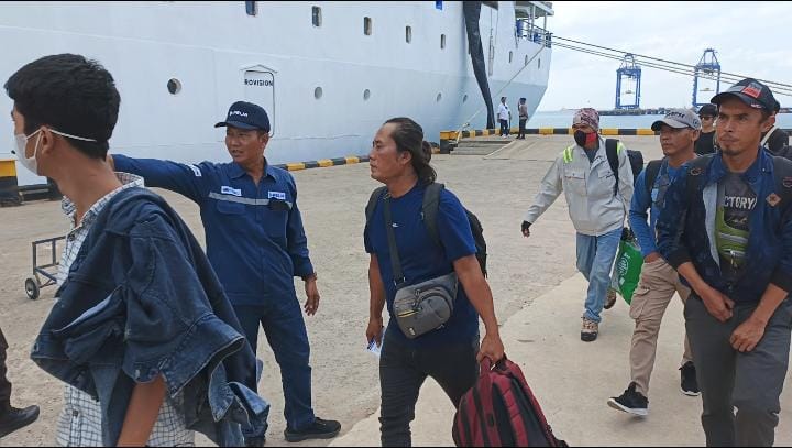 Terminal Pelabuhan Bintang 99 Persada,Batu Ampar, Kota Batam Senin (23/3/26) (Foto: Jamaludin)