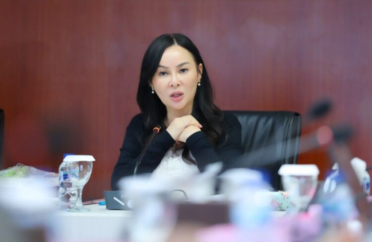 Wakil Wali Kota Batam, Li Claudia Chandra, memimpin Rapat Koordinasi Lanjutan Sinkronisasi Data Kependudukan di Kantor BP Batam, Jumat (24/04/26) Foto: Humas Diskominfo Batam