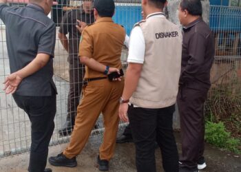 Sidak DPRD Kota Batam bersama Dinas Ketenagakerjaan Kota Batam pada Selasa (21/04/26)
Foto: DPRD Batam