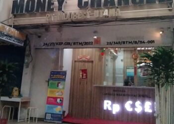 Money changer PT. Indo Best Utama Valas, Foto: HalloPost