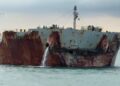Dua kapal kargo curah bertabrakan di perairan Selat Philip Singapura pada Selasa, 20 Mei 2026 pukul 06.28 waktu Singapura. Insiden melibatkan MV. Cape XL berbendera Marshall Islands dan MV. Huge Kumano berbendera Panama.
Foto: Istimewa