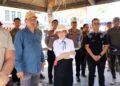 Wakil Wali Kota Batam, Li Claudia Chandra, bersama sejumlah pejabat meninjau titik U-Turn di Simpang Kuda, Seipanas, Batamkota, Kamis (30/4/2026).
Foto: MCB