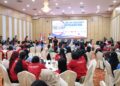 Polsek Batu Ampar Polresta Barelang melaksanakan pengamanan kegiatan serikat buruh dalam rangka peringatan Hari Buruh Internasional atau May Day 2026 di Ballroom Hotel A Glow, Sei Jodoh, Batu Ampar, Kota Batam, Jumat (01/05/26).
Foto: Humas