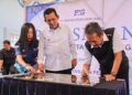 Menteri Kelautan dan Perikanan RI, Sakti Wahyu Trenggono bersama Gubernur Kepulauan Riau, Ansar Ahmad meresmikan pabrik pengolahan ikan milik PT Bintan Intan Gemilang di Jalan Nusantara, Kijang, Kabupaten Bintan, Kamis (14/05/26).
Foto: Rilis Pemprov Kepri