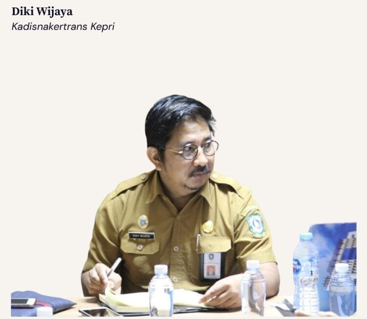 Diki WIjaya, Kadisnakertrans Kepri
Foto: Disnakertrans Kepri
