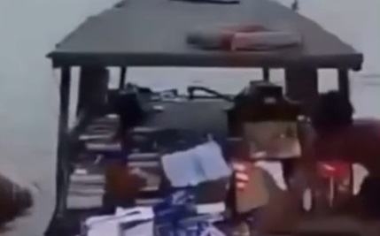 Kapal Layar Motor (KLM) Setia Bersama dilaporkan karam di perairan Selat Ringgit, Desa Ketapang, Kecamatan Pulau Merbau, Kabupaten Kepulauan Meranti, Senin dini hari (22/06/26)
Foto: Dok