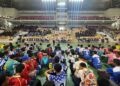 Wakil Gubernur Kepulauan Riau, Nyanyang Haris Pratamura, menghadiri pembukaan turnamen futsal Garuda Yaksa Cup 2026 antar pelajar se-Kepulauan Riau yang digelar di Lapangan Indoor Temenggung Abdul Jamal Kota Batam, Selasa (21/07/26).
Foto: kepriprov.go.id