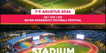 Kota Batam kembali dipercaya menjadi tuan rumah ajang sepak bola usia dini bertaraf internasional melalui Batam Prime International Grassroot Football Festival 2026.
Foto: BP Batam