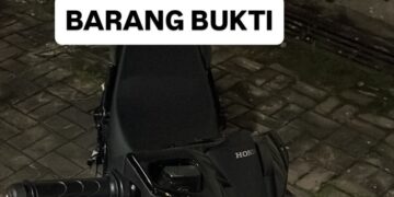 ON (28) berhasil diamankan bersama barang bukti motor hasil curian. Selasa (14/07/2026) di kawasan Simpang Dam, Kelurahan Muka Kuning, Kecamatan Sei Beduk.
Foto: Polresta Barelang