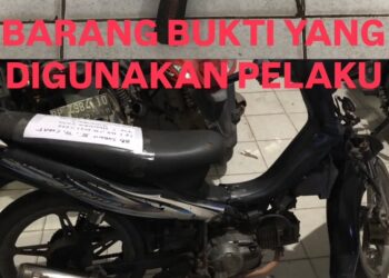 Unit Reskrim Polsek Sagulung, Polresta Barelang, berhasil mengungkap kasus dugaan pencurian dengan pemberatan yang menyasar material di tower telekomunikasi Batu Aji 1 MT, Jalan Air Mas Plaza, Kelurahan Sungai Langkai, Kecamatan Sagulung, Kota Batam. (16/07/26)
Foto: Polresta Barelang