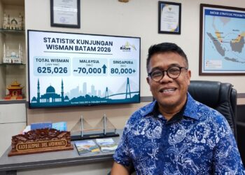 Kepala Dinas Kebudayaan dan Pariwisata (Kadisbudpar) Kota Batam, Drs. Ardiwinata.
Foto: beritabatam.co