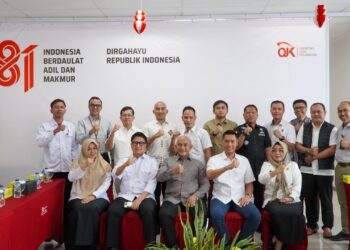 Satuan Tugas Pemberantasan Aktivitas Keuangan Ilegal (Satgas PASTI) Daerah Kepulauan Riau memperkuat koordinasi dalam menangani dugaan aktivitas keuangan ilegal yang dinilai berpotensi merugikan masyarakat. (19/08/26)
Foto: Kepriprov.go.id