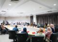 pertemuan Dinas Tenaga Kerja (Disnaker) Kota Batam bersama Asosiasi Pengusaha Indonesia (APINDO) dan perwakilan 15 perusahaan besar di Batam, Kamis (20/08/26).
Foto: mediacenterbatam