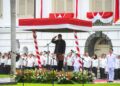 Pemerintah memastikan dana kebencanaan senantiasa tersedia dan dapat segera digunakan saat dibutuhkan. Hal tersebut disampaikan Menkeu di sela peringatan Hari Ulang Tahun ke-81 Kemerdekaan Republik Indonesia pada Senin (17/8) di Jakarta.
Foto: Kemenkeu