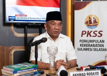 Ketua Umum Perkumpulan Kekerabatan Sulawesi Selatan (PKSS), Akhmad Rosano
Foto: Ilustrasi AI