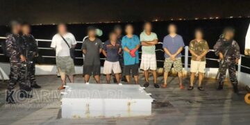 Komando Armada Republik Indonesia (Koarmada RI) melalui aksi sigap unsur Guspurla Koarmada I, KRI Kerambit-627, berhasil menggagalkan upaya penyelundupan narkotika skala besar melalui jalur laut.
(06/08/26)
Foto: Koarmada RI